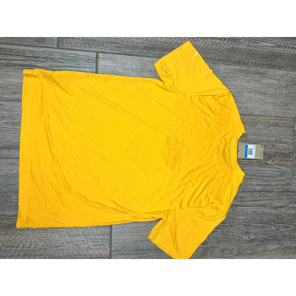 Nike NFL Green Bay Packers Football Graphic‎ T-Shirt Mens Medium Yellow